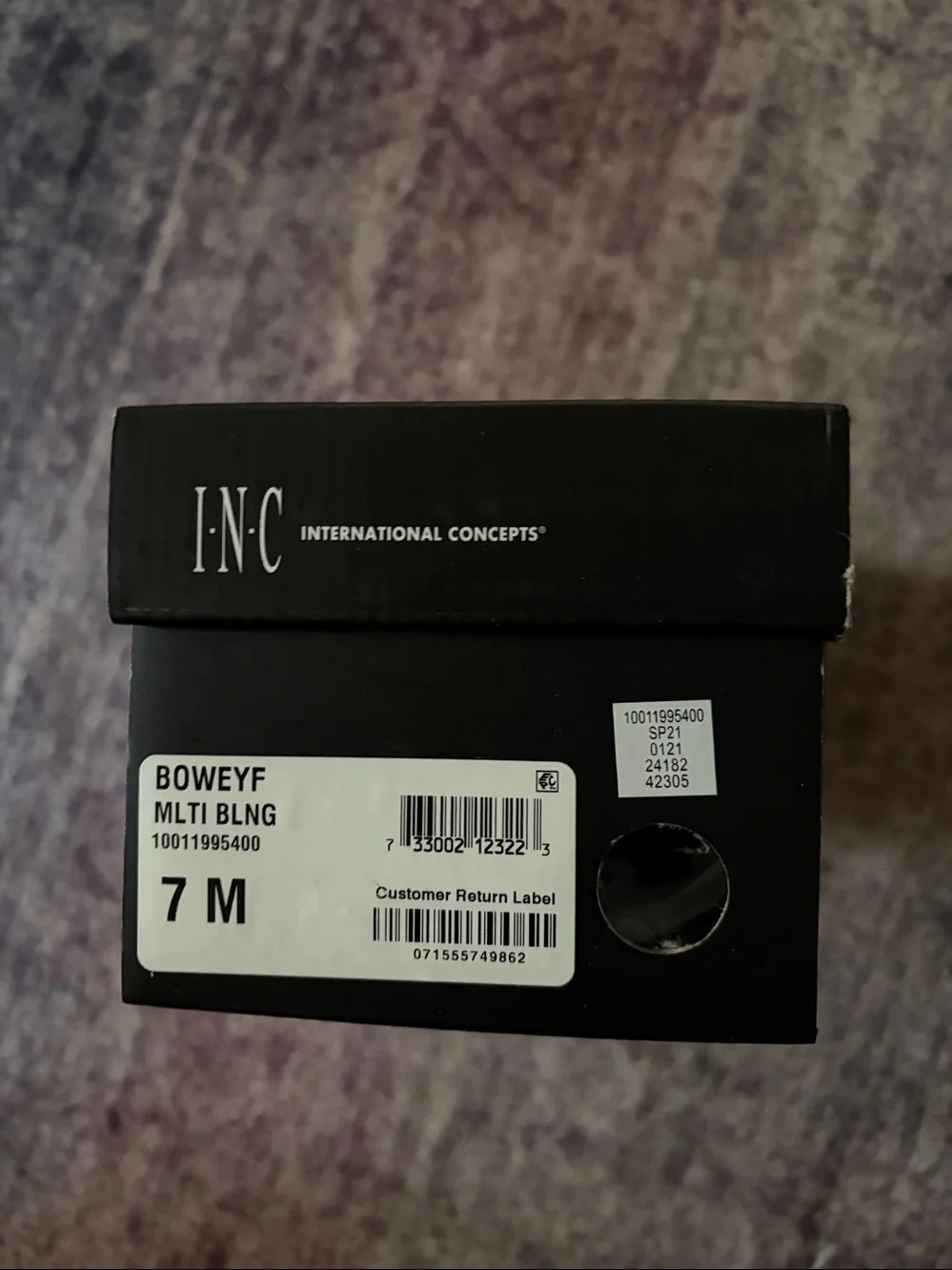 BLING SANDLS Sandals by INC for Macys  Size 7 in Original Box